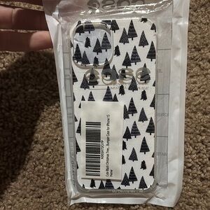 Case-Mate Black and White Phone Case iPhone 15